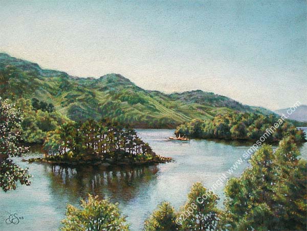 A Bright Sunny Day On Loch Lomond A Bright Sunny Day On Loch Lomond
