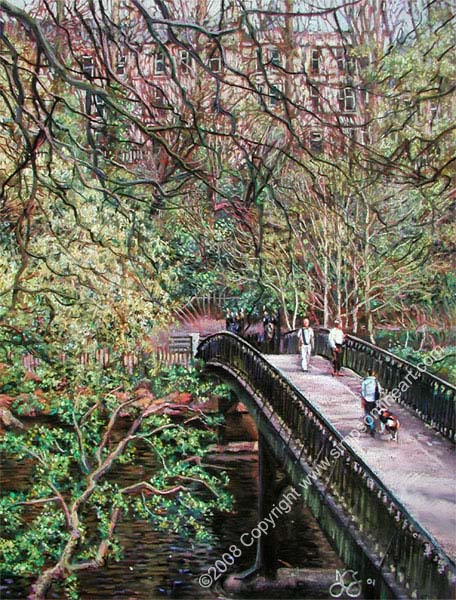 Footbridge Over The River Kelvin Footbridge Over The River Kelvin
