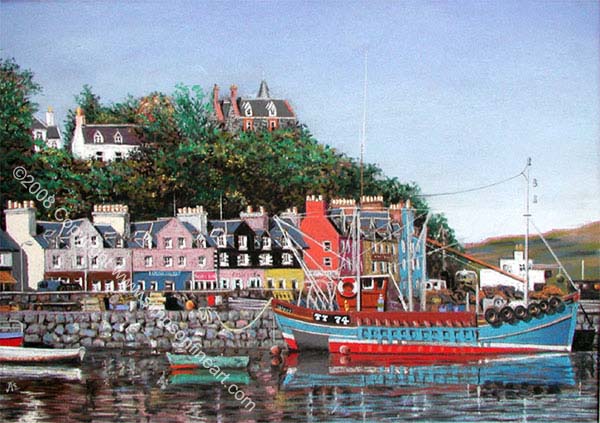 Tobermory Harbour, The Isle of Mull Tobermory Harbour, The Isle of Mull